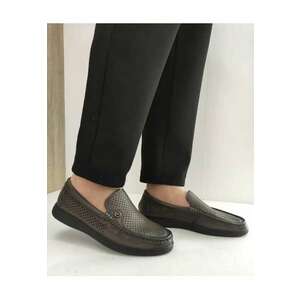 Pantofi Perforati Barbati 891-L008 Grey - Gri imagine