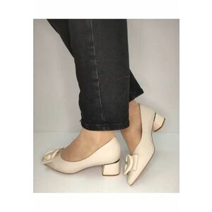 Pantofi Eleganti Dama 460005B 52-N Bej - Bej - imagine