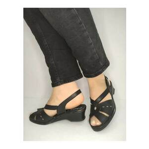 Sandale Casual Dama 0264Pt Roma 01-N Negre - Negru imagine
