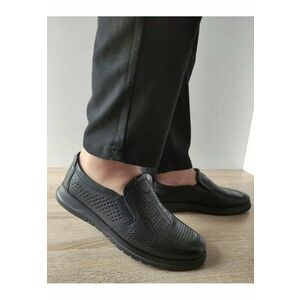 Pantofi Casual Perforati Barbati 808-L8225 Negri - Negru imagine