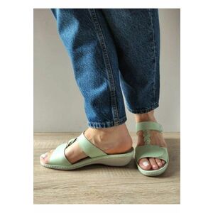 Saboti Casual Dama 0969T Paris B1-N Verzi - Verde - imagine