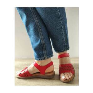 Sandale Casual Dama 50038 Rosii - Rosu - imagine