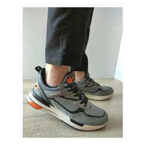 Pantofi Sport Barbati B100-Cl28002 Gri - Gri - imagine