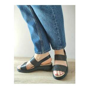 Sandale Casual Dama 12514Gt Mostar 01-N Negre - Negru - imagine