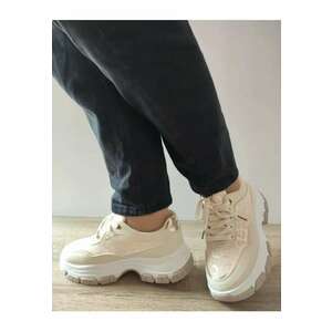 Pantofi Casual Dama Wsc250722-7 Bej - Bej - imagine