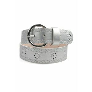 Curea din piele ecologica cu perforatii imagine