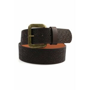 Curea texturata din piele ecologica imagine