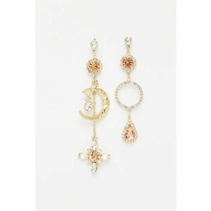 Cercei drop cu cristale imagine