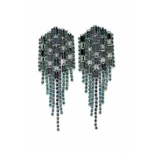 Cercei drop cu cristale imagine