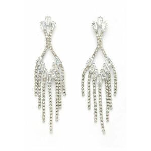 Cercei drop cu cristale imagine