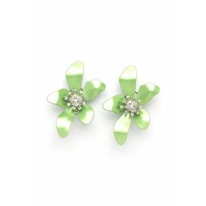 Cercei de aluminiu in forma de floare imagine