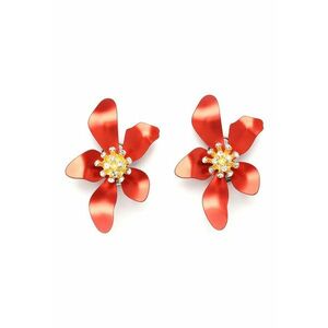 Cercei de aluminiu in forma de floare imagine