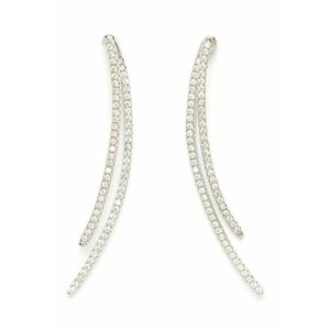 Cercei drop cu cristale imagine