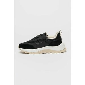 Pantofi sport din piele si plasa - cu aspect masiv imagine