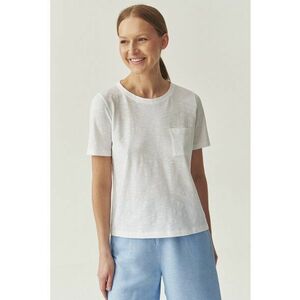 Tricou din bumbac cu buzunar pe piept imagine