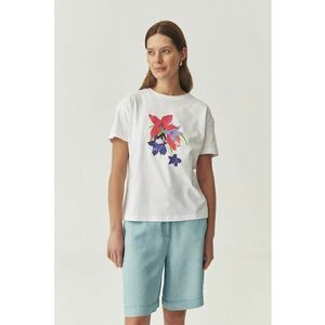 Tricou cu imprimeu floral imagine