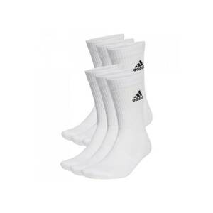 Set 6 perechi sosete Cushioned Crew - alb - imagine