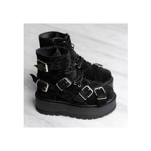 Bocanci - Heavy Duty - Velur Black - marimea imagine