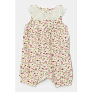 Salopeta scurta cu imprimeu floral imagine