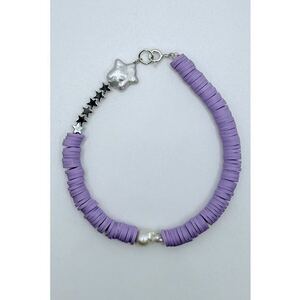 Bratara pentru glezna cu perle si hematit imagine