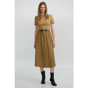 Rochie evazata cu maneci scurte imagine