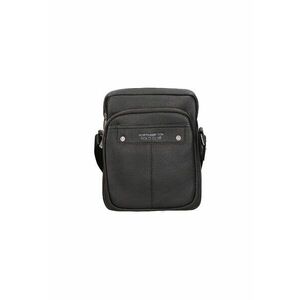 Geanta crossbody de piele ecologica - Negru imagine