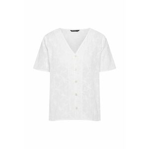 Bluza cu nasturi si decolteu in V imagine