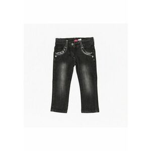 Blugi fetite - cu strasuri la buzunare - 54812 imagine