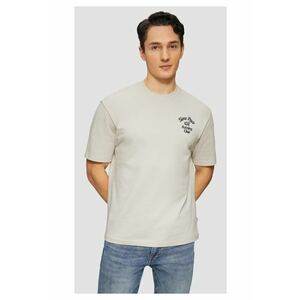 Tricou barbati cu decolteu la baza gatului - Regular fit - din jerse de bumbac imagine