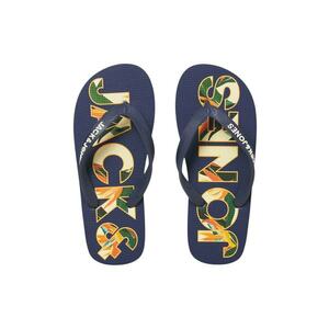 Slapi JACK &JONES Logo Palm Print JNR 45012 imagine