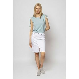 Top cu model in dungi si snururi de ajustare pe umeri Boni imagine