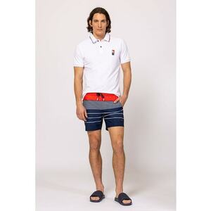 Pantaloni scurti de baie cu snur de ajustare Joung imagine