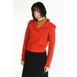 Pulover cu model torsade imagine