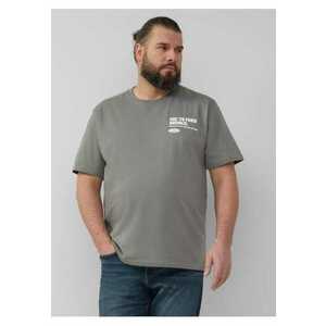 Big Sizes Tricou barbati big sizes cu imprimeu cu logo Ford - decolteu la baza gatului imagine