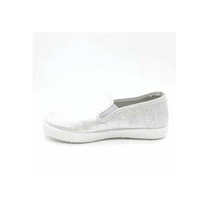 Tenisi Slip-On Fetite - Parfumati - Flexibili - Argintii - 57013-26 imagine