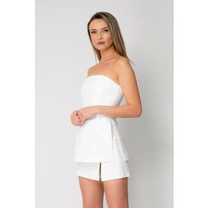 Set Top si fusta-pantalon Off White 16617 imagine