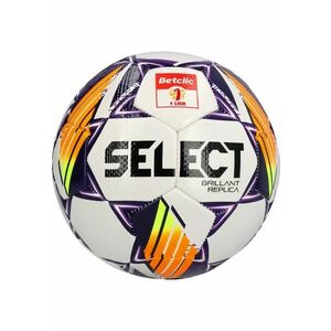 Minge fotbal Brillant Replica 1 Liga V24 - alb/portocaliu - imagine