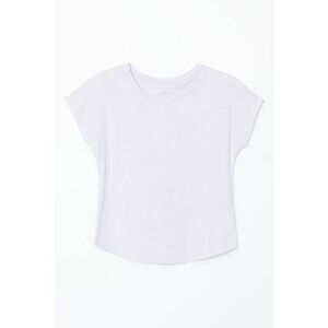 Tricou de bumbac cu decolteu rotund imagine