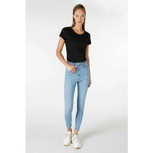 Blugi skinny cu talie inalta imagine