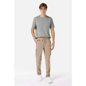 Pantaloni De Barbati Bej Regular Fit Cl1066777 imagine