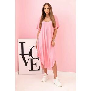 Rochie din viscoza cu croiala asimetrica - imagine