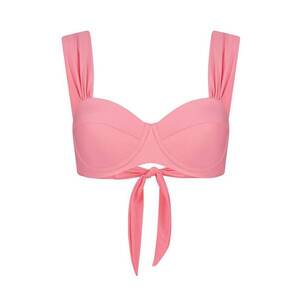 Sutien de baie cu burete si model uni imagine