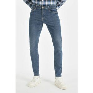 Blugi slim fit cu talie medie imagine