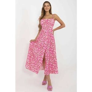 Rochie poliester - roz - imagine