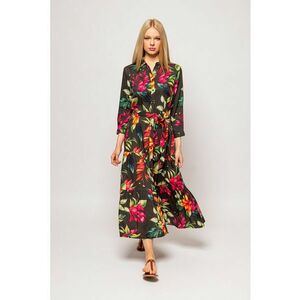 Rochie-camasa midi cu model floral Valida imagine
