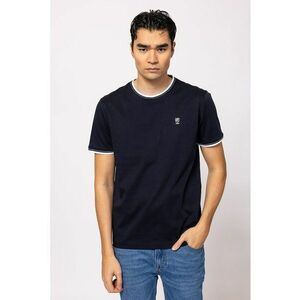 Tricou cu decolteu la baza gatului si logo discret Milson imagine