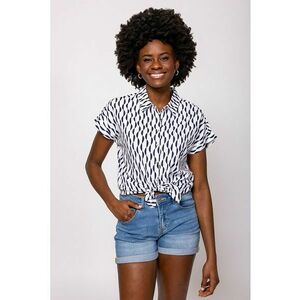 Camasa cu maneci scurte si model Rhinty imagine