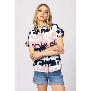 Camasa cu maneci scurte si model Rhinty imagine