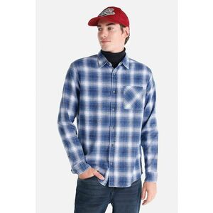 Camasa in carouri cu buzunar pe piept imagine