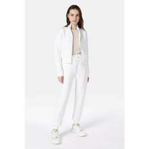 Pantaloni De Trening De Dama Alb Slim Fit Cl1067287 imagine